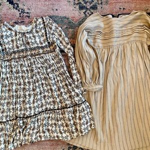 Zara Little girls boho dresses